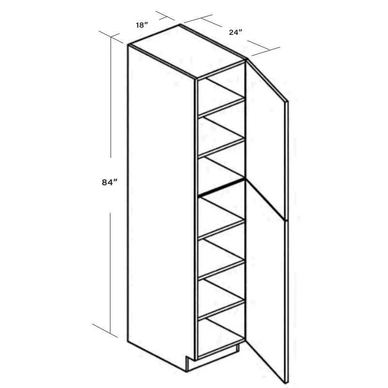 Tall Cabinet U188424 SKU 017550130 product view 6